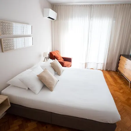 Apartament Alegria Cozy Com Terraco - Centro Do *