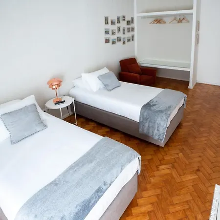 Alegria Cozy Com Terraco - Centro Do Apartament *