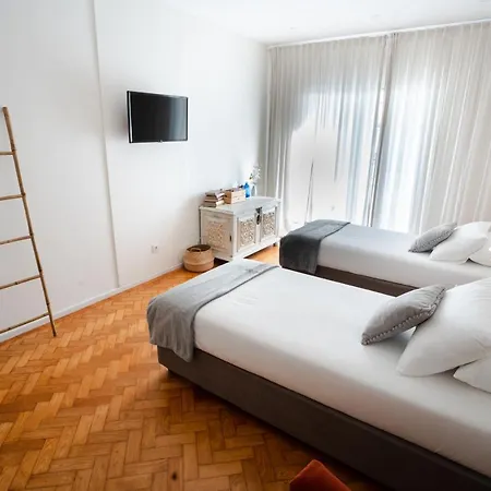 Apartament Alegria Cozy Com Terraco - Centro Do *